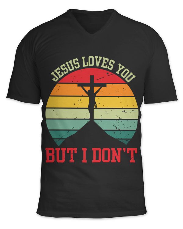 Unisex Jersey SS V-Neck T-Shirt