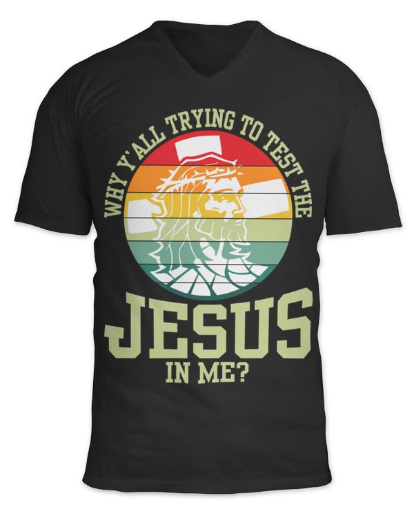 Unisex Jersey SS V-Neck T-Shirt