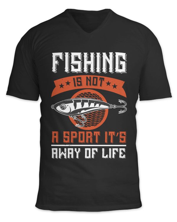 Unisex Jersey SS V-Neck T-Shirt