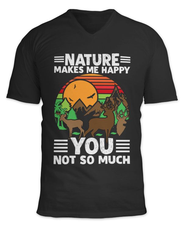 Unisex Jersey SS V-Neck T-Shirt