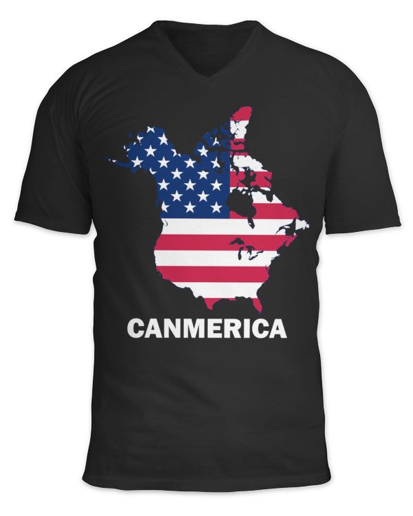 Unisex Jersey SS V-Neck T-Shirt