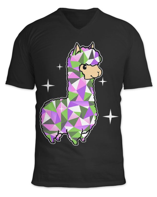 Unisex Jersey SS V-Neck T-Shirt