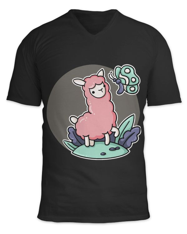 Unisex Jersey SS V-Neck T-Shirt