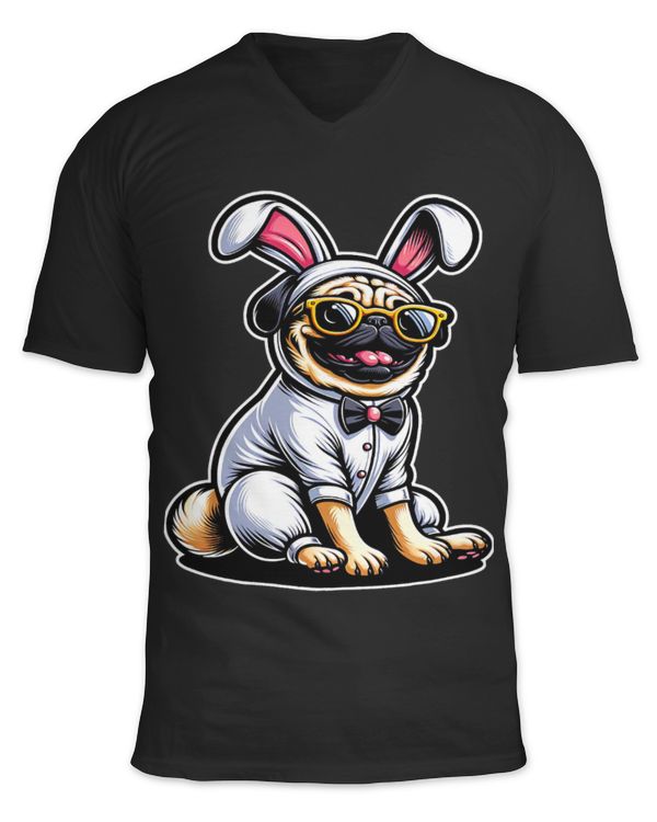 Unisex Jersey SS V-Neck T-Shirt