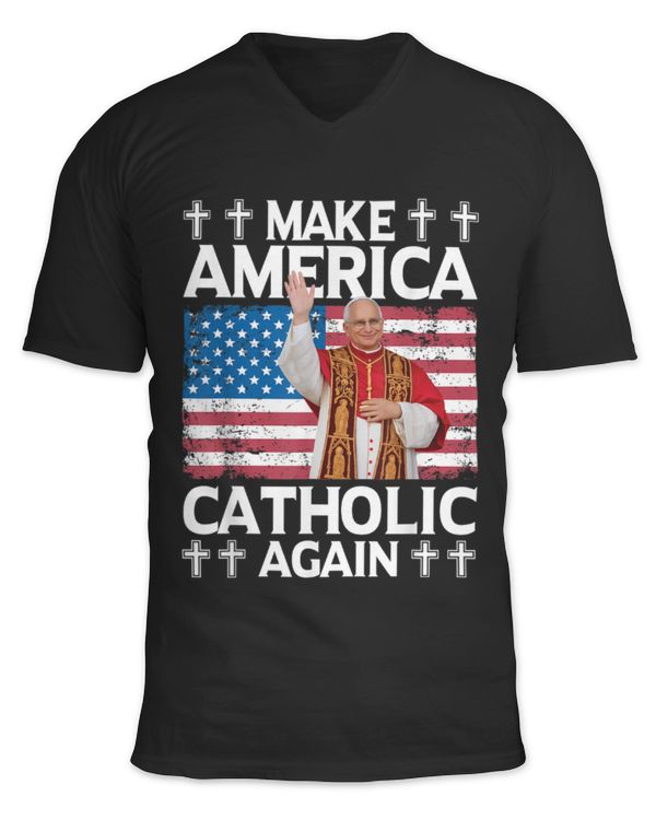 Unisex Jersey SS V-Neck T-Shirt