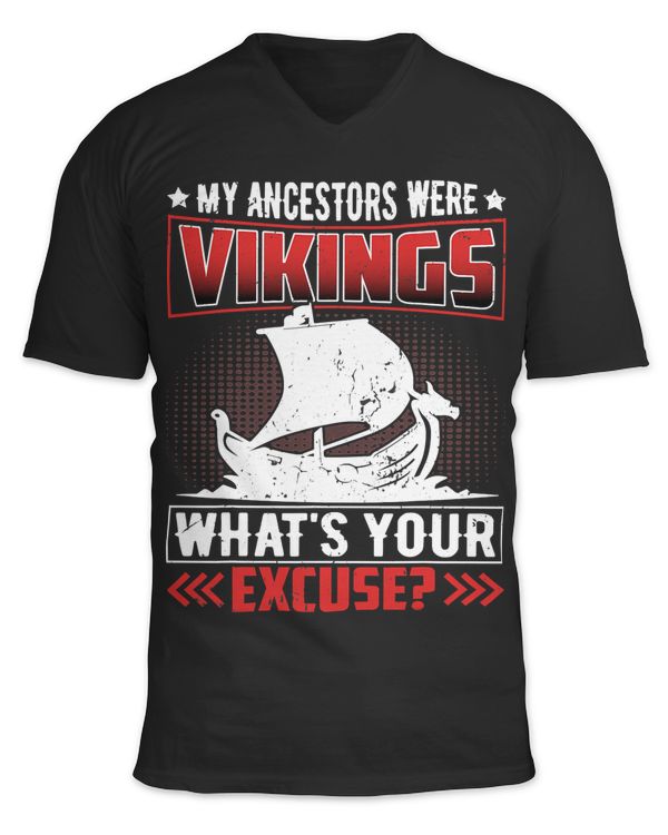 Unisex Jersey SS V-Neck T-Shirt