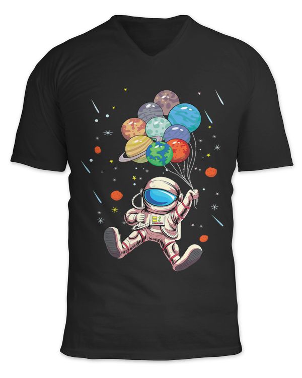 Unisex Jersey SS V-Neck T-Shirt