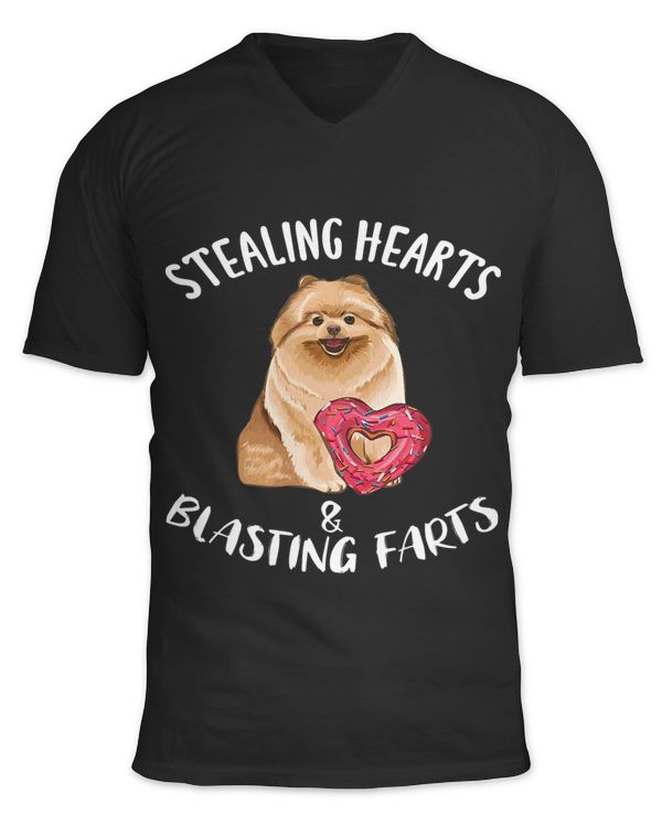Unisex Jersey SS V-Neck T-Shirt
