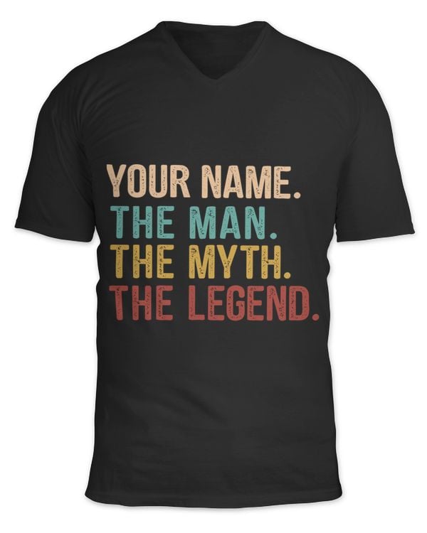 Unisex Jersey SS V-Neck T-Shirt