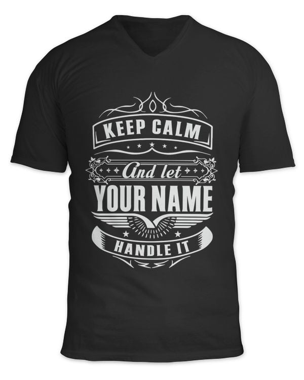 Unisex Jersey SS V-Neck T-Shirt