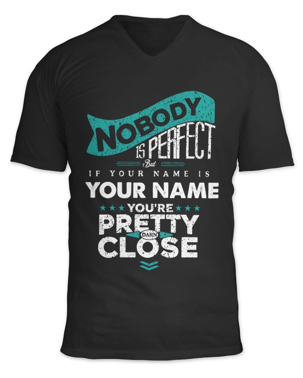 Unisex Jersey SS V-Neck T-Shirt
