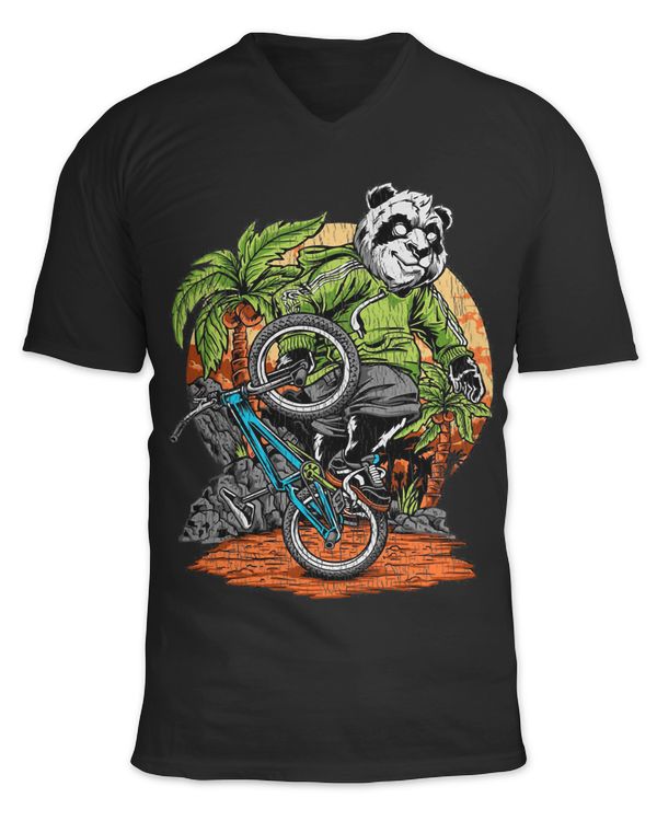Distressed BMX Panda Stunt Bear Bike Trick Bicycle