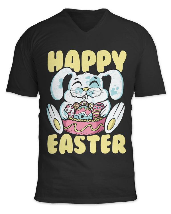 Unisex Jersey SS V-Neck T-Shirt