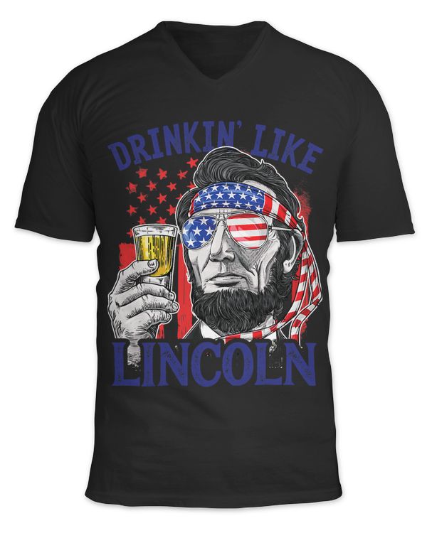 Unisex Jersey SS V-Neck T-Shirt