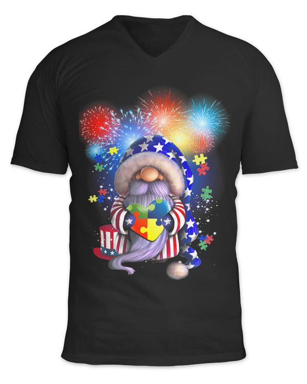 Unisex Jersey SS V-Neck T-Shirt