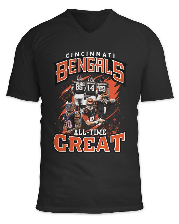 Unisex Jersey SS V-Neck T-Shirt