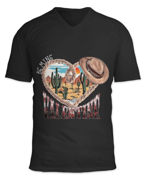 Be Mine Valentine Vintage Cowboy Western Valentines Day