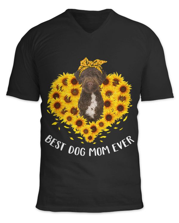 Lagotto Romagnolo Mom Sunflower Dog Mom Women