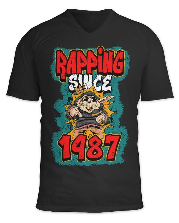 Rapping Since 1987 Vintage Hip Hop Graffiti 107