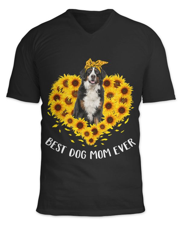 Bernese Mountain Mom Sunflower Dog Mom Women