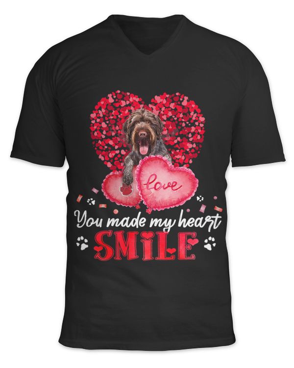 You Make My Heart Smile German Wirehaired Pointer With Heart