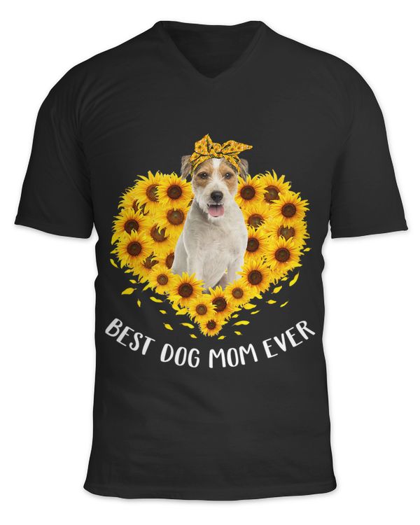 Parson Russell Terrier Mom Sunflower Dog Mom Women