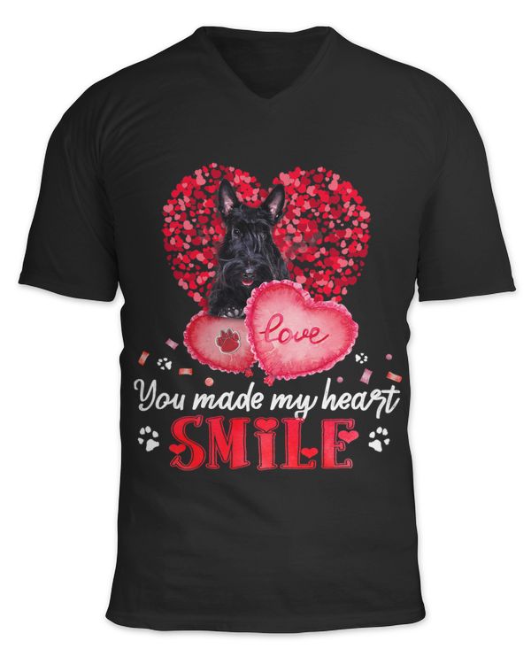 You Make My Heart Smile Scottish Terrier With Heart