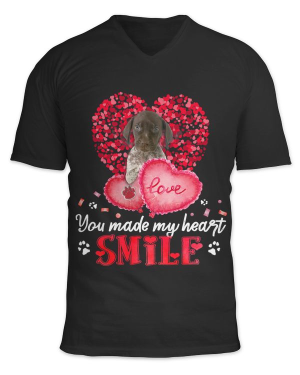 You Make My Heart Smile German Shorthaired Pointer Heart