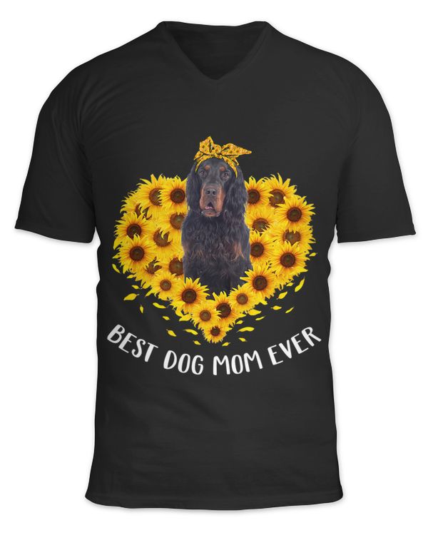 Gordon Setter Mom Sunflower Dog Mom Women