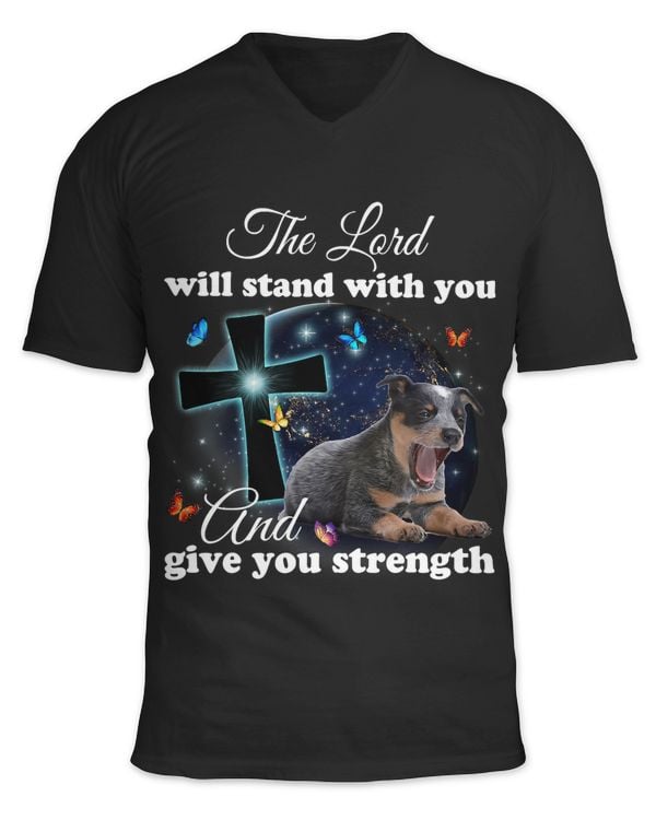 Australian Cattle Dog The Lord Will Stand With You Christian210