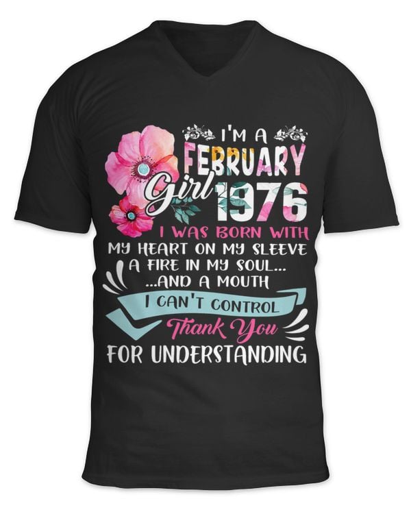 Awesome Since 1976 47th Birthday Im a February Girl 1976