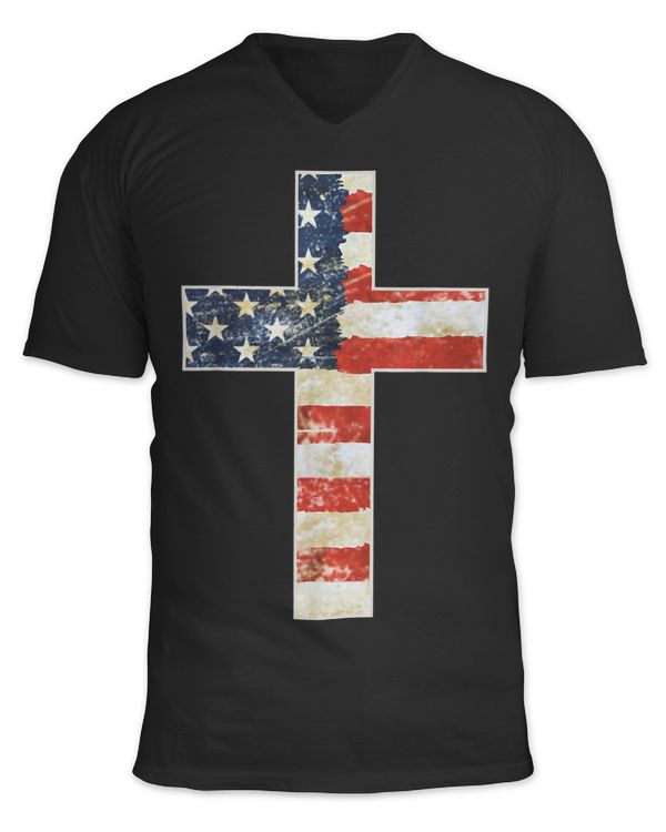 Unisex Jersey SS V-Neck T-Shirt