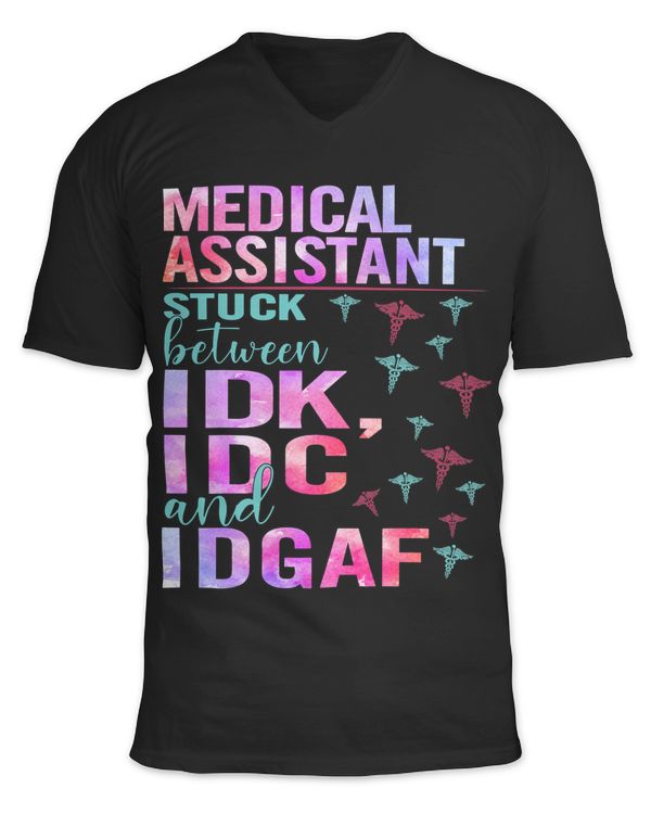 Unisex Jersey SS V-Neck T-Shirt