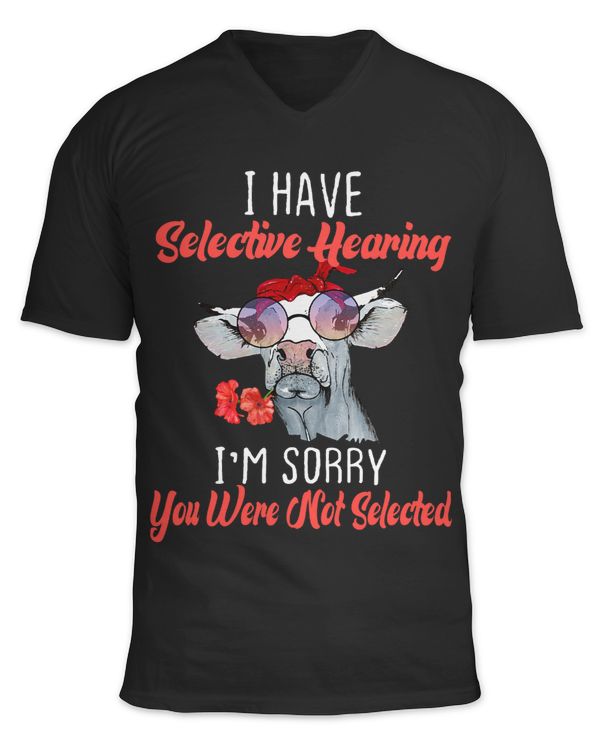 Unisex Jersey SS V-Neck T-Shirt