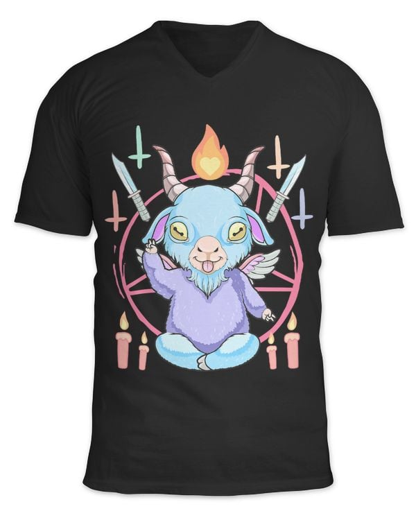 Baby Baphomet Kawaii Pastel Goth Emo Nu Goth Satanic Gothic 112