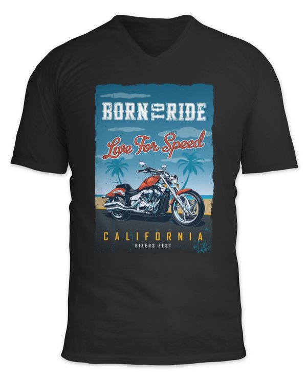 Unisex Jersey SS V-Neck T-Shirt