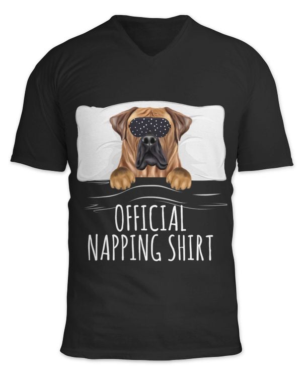 Black Sleep Mask Boerboel Official Napping 210