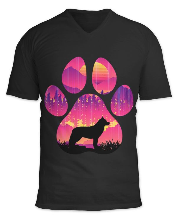 Unisex Jersey SS V-Neck T-Shirt