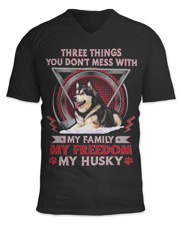 Unisex Jersey SS V-Neck T-Shirt