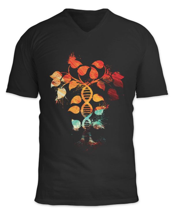 Unisex Jersey SS V-Neck T-Shirt