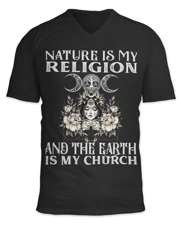 Unisex Jersey SS V-Neck T-Shirt