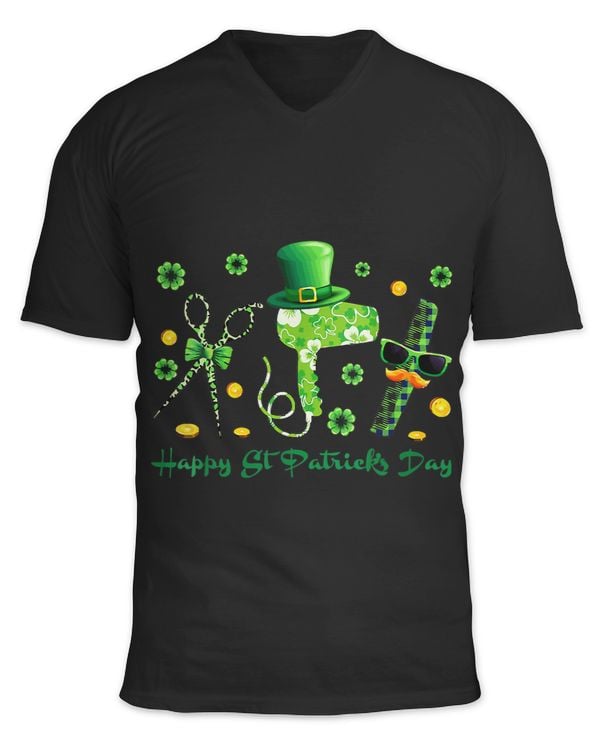 Hairstylist Happy St Patricks Day Hairdresser Tools Costume