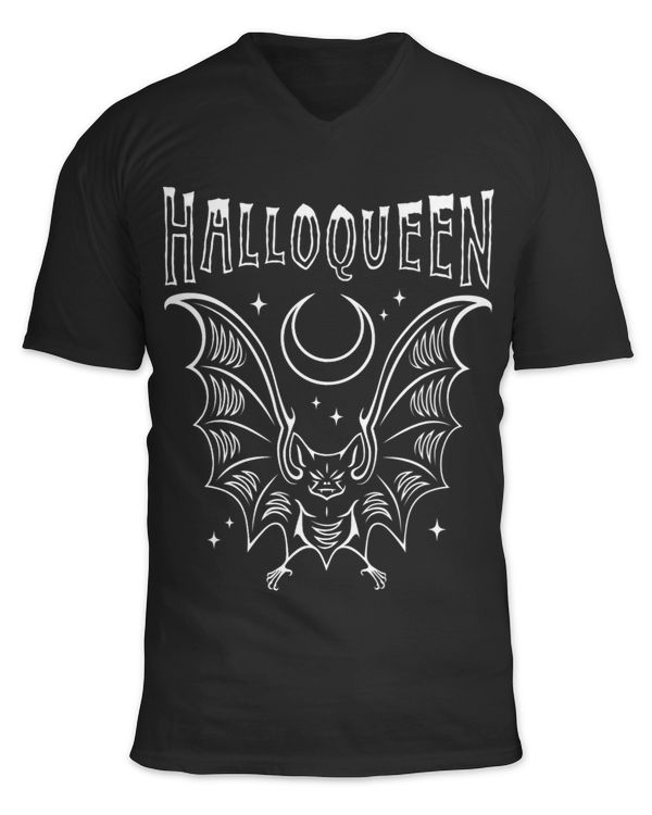 HalloQueen Bat And Moon With Stars Halloween
