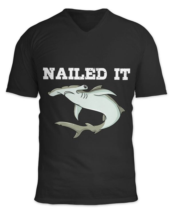 Hammerhead Shark Head Tooth Funny 33
