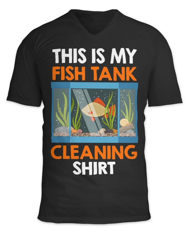 Fish Tank Cleaning Shirt Aquarium Cleaning Aquarist 2