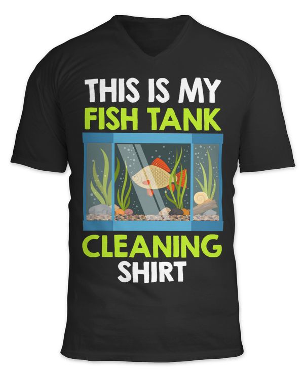 Fish Tank Cleaning Shirt Aquarium Cleaning Aquarist