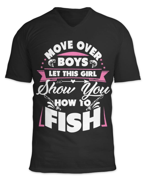 Unisex Jersey SS V-Neck T-Shirt