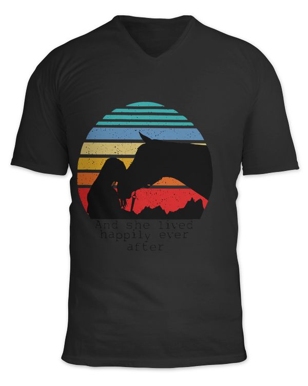 Unisex Jersey SS V-Neck T-Shirt