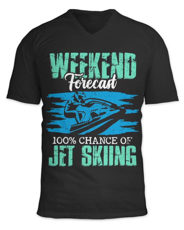 Unisex Jersey SS V-Neck T-Shirt