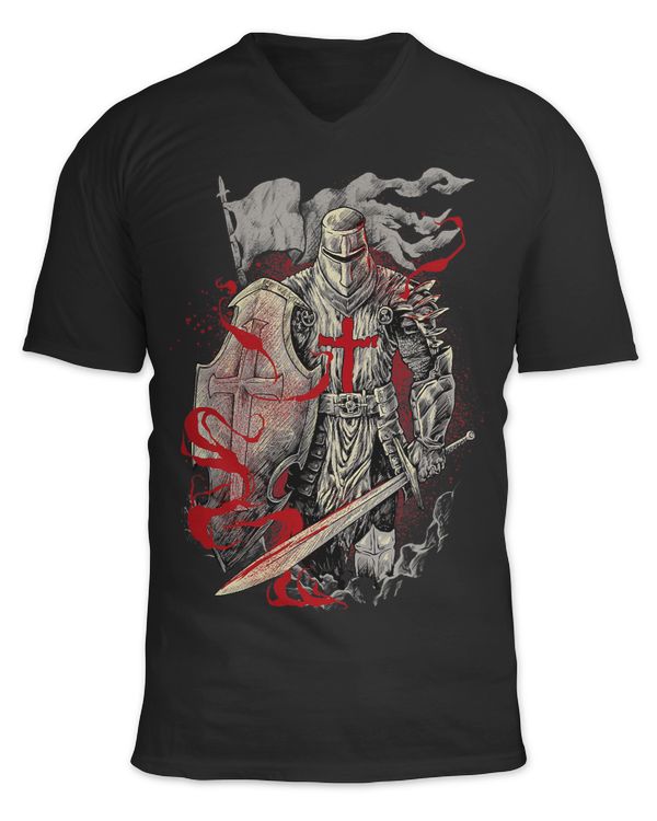 Unisex Jersey SS V-Neck T-Shirt